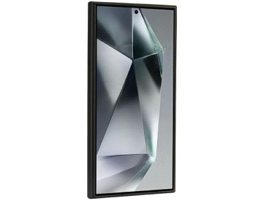 Capa r�gida Audi MagSafe S24 Ultra S928 em couro sint�tico preto/preto AU-TPUPCMS24U-Q5/D1-BK