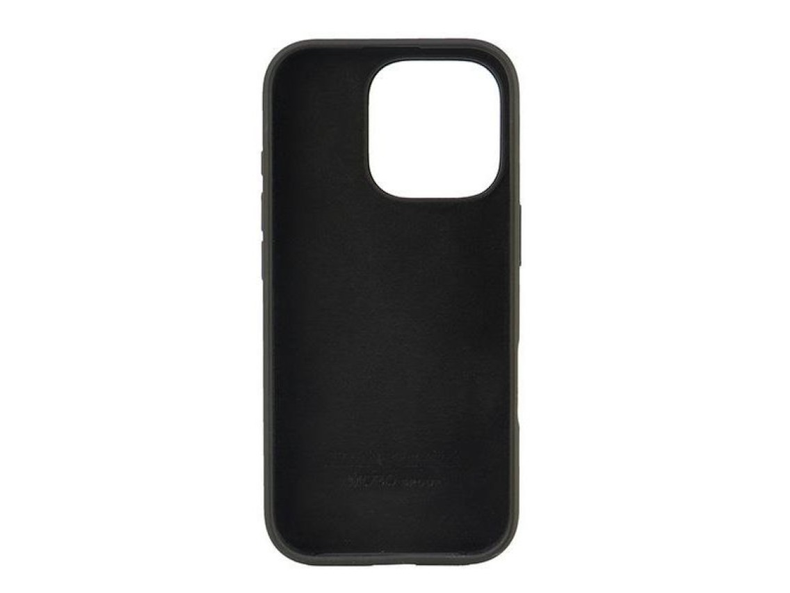 Audi Silicone Case iPhone 16 Pro 6.3" black/black hardcase AU-LSRIP16P-Q3/D1-BK