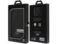 Audi Synthetic Leather MagSafe S24 S921 black/black hardcase AU-TPUPCMS24-Q5/D1-BK Audi Synthetic Leather MagSafe S24 S921 black/black hardcase AU-TPUPCMS24-Q5/D1-BK