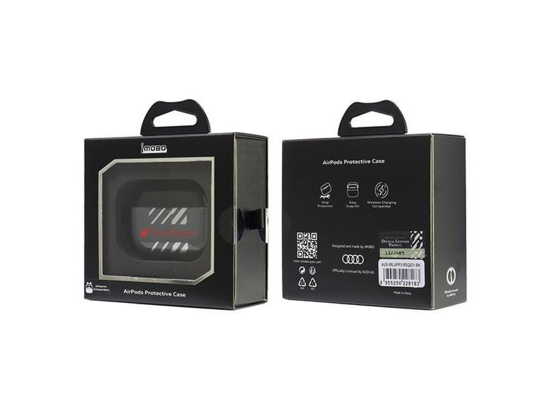 Audi IML Sport Case for AirPods Pro 2 - Black