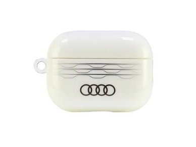Audi IML Geometric Pattern Case for AirPods Pro 2 - White Audi IML Geometric Pattern Case for AirPods Pro 2 - White
