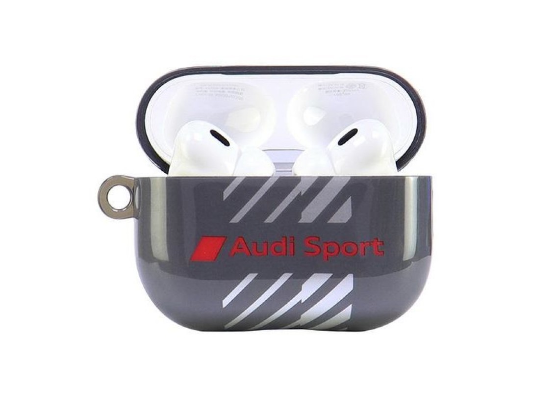 Capa esportiva Audi IML para AirPods Pro 2 - Preta