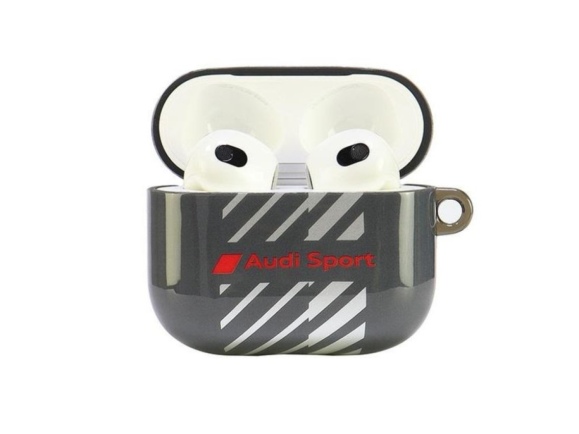 Capa esportiva Audi IML para AirPods 3 - Preta