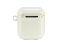Capa Audi IML com padrão geométrico para AirPods 1/2 - Branca Capa Audi IML com padrão geométrico para AirPods 1/2 - Branca