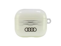 Audi IML Geometric Pattern AirPods 3 Case - White Audi IML Geometric Pattern AirPods 3 Case - White