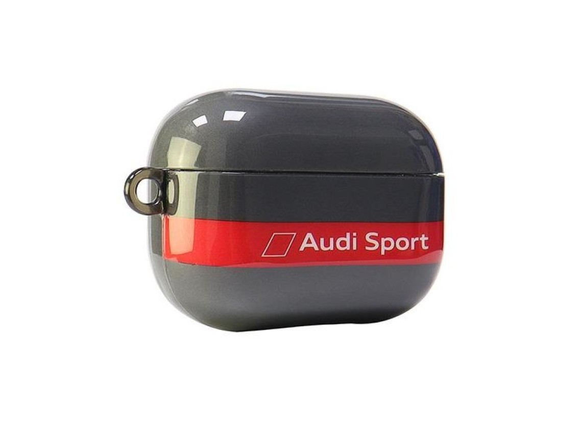 Capa esportiva Audi IML para AirPods Pro 2 - Cinza