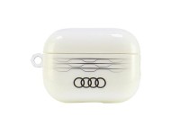 Capa Audi IML com padrão geométrico para AirPods Pro 2 - Branca Capa Audi IML com padrão geométrico para AirPods Pro 2 - Branca