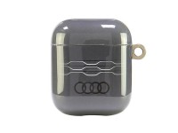 Audi IML Geometric Pattern Case for AirPods 1 / 2 - Gray