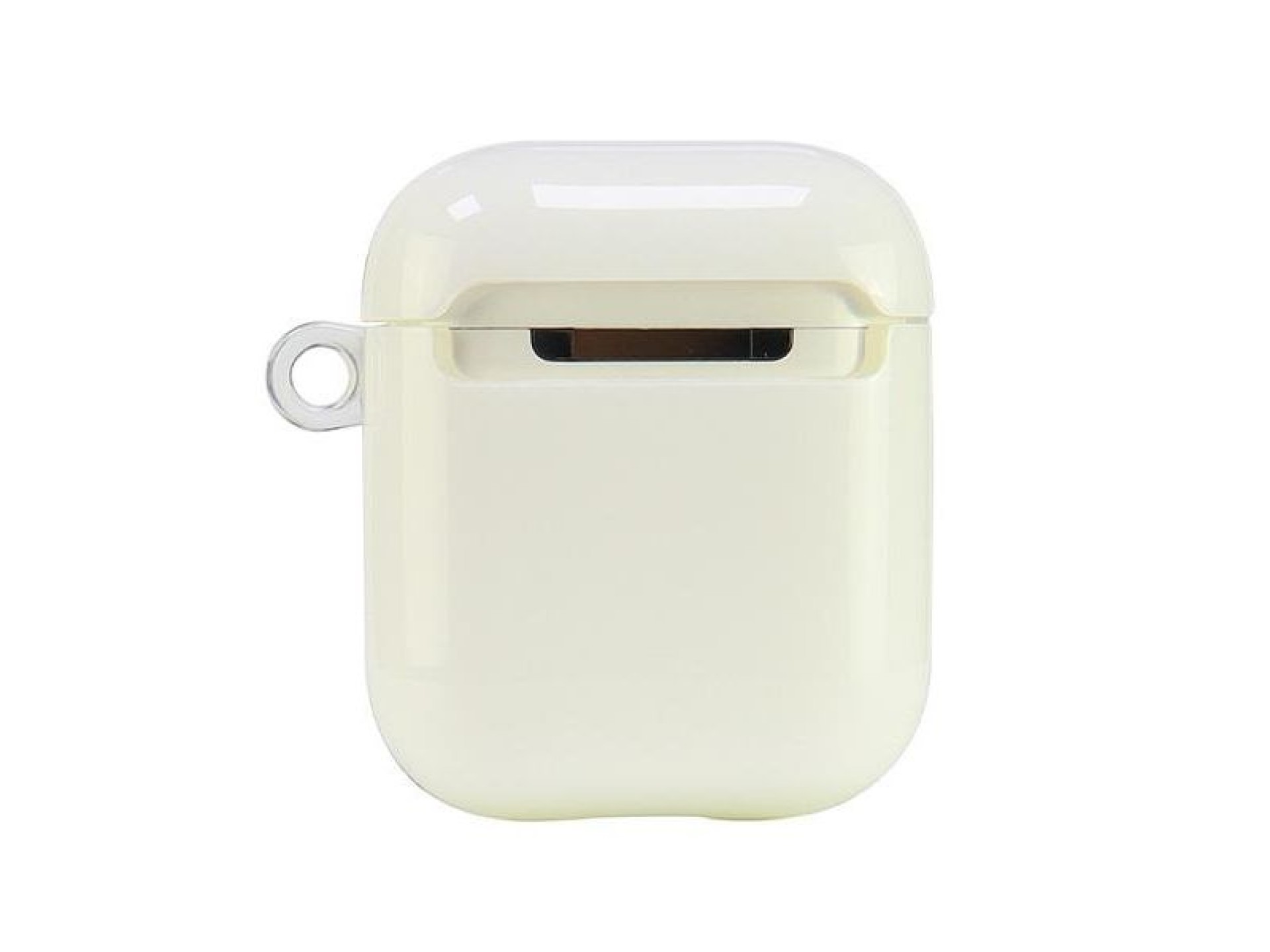 Capa Audi IML com padrão geométrico para AirPods 1/2 - Branca