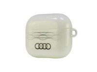 Audi IML Geometric Pattern AirPods 3 Case - White Audi IML Geometric Pattern AirPods 3 Case - White