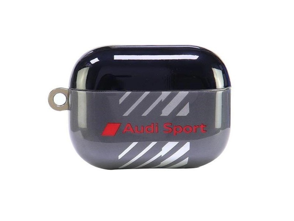 Capa esportiva Audi IML para AirPods Pro 2 - Preta