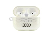 Capa Audi IML com padrão geométrico para AirPods Pro 2 - Branca Capa Audi IML com padrão geométrico para AirPods Pro 2 - Branca