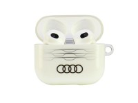 Audi IML Geometric Pattern AirPods 3 Case - White Audi IML Geometric Pattern AirPods 3 Case - White