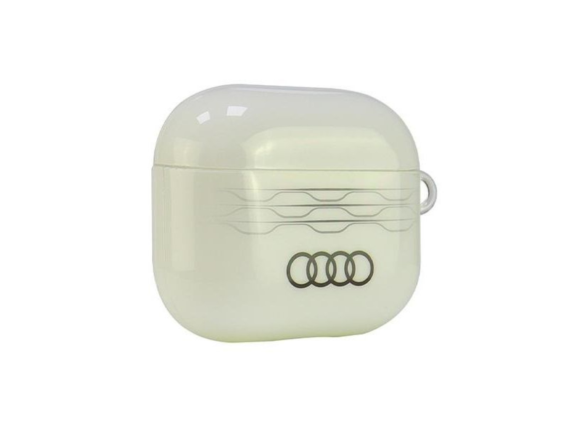 Audi IML Geometric Pattern AirPods 3 Case - White
