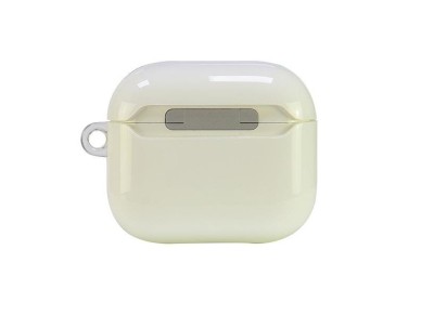 Capa para AirPods 3 com padr�o geom�trico Audi IML - Branca