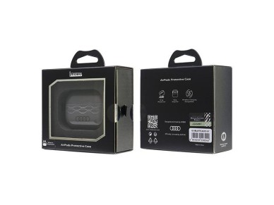 Funda Audi IML con estampado geométrico para AirPods Pro 2 - Gris Funda Audi IML con estampado geométrico para AirPods Pro 2 - Gris