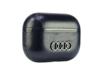 Audi Leather Big Logo AirPods Pro 2 cover black/black AU-APP2-GT/D3-BK Audi Leather Big Logo AirPods Pro 2 cover black/black AU-APP2-GT/D3-BK