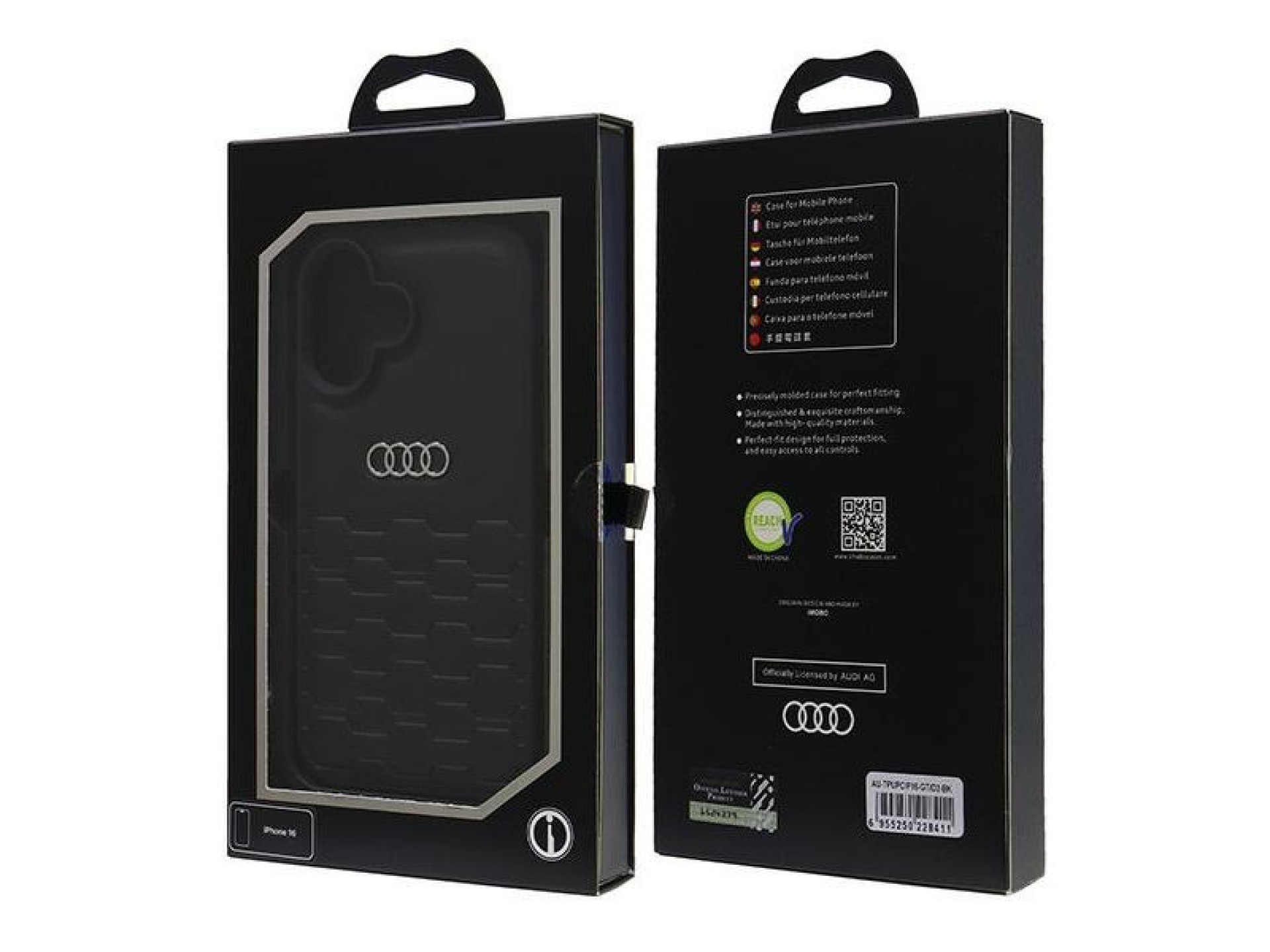 Audi Synthetic Leather iPhone 16 6.1