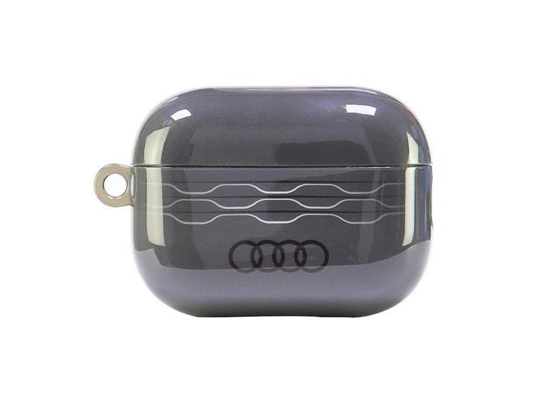 Funda Audi IML con estampado geométrico para AirPods Pro 2 - Gris