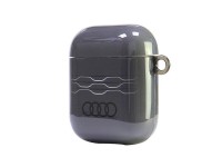 Funda Audi IML con estampado geom�trico para AirPods 1/2 - Gris