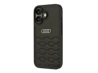 Capa rígida Audi em couro sintético para iPhone 16 de 6,1" preta/preta AU-TPUPCIP16-GT/D2-BK Capa rígida Audi em couro sintético para iPhone 16 de 6,1" preta/preta AU-TPUPCIP16-GT/D2-BK