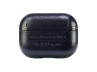 Audi Leather Big Logo AirPods Pro 2 cover black/black AU-APP2-GT/D3-BK Audi Leather Big Logo AirPods Pro 2 cover black/black AU-APP2-GT/D3-BK