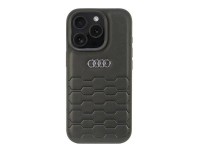 Capa rígida Audi em couro sintético para iPhone 16 Pro 6.3" preta/preta AU-TPUPCIP16P-GT/D2-BK Capa rígida Audi em couro sintético para iPhone 16 Pro 6.3" preta/preta AU-TPUPCIP16P-GT/D2-BK