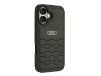 Capa rígida Audi em couro sintético para iPhone 16 de 6,1" preta/preta AU-TPUPCIP16-GT/D2-BK Capa rígida Audi em couro sintético para iPhone 16 de 6,1" preta/preta AU-TPUPCIP16-GT/D2-BK