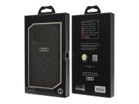 Capa rígida Audi em couro sintético para iPhone 16 Pro 6.3" preta/preta AU-TPUPCIP16P-GT/D2-BK Capa rígida Audi em couro sintético para iPhone 16 Pro 6.3" preta/preta AU-TPUPCIP16P-GT/D2-BK