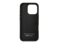 Capa rígida Audi em couro sintético para iPhone 16 Pro 6.3" preta/preta AU-TPUPCIP16P-GT/D2-BK Capa rígida Audi em couro sintético para iPhone 16 Pro 6.3" preta/preta AU-TPUPCIP16P-GT/D2-BK