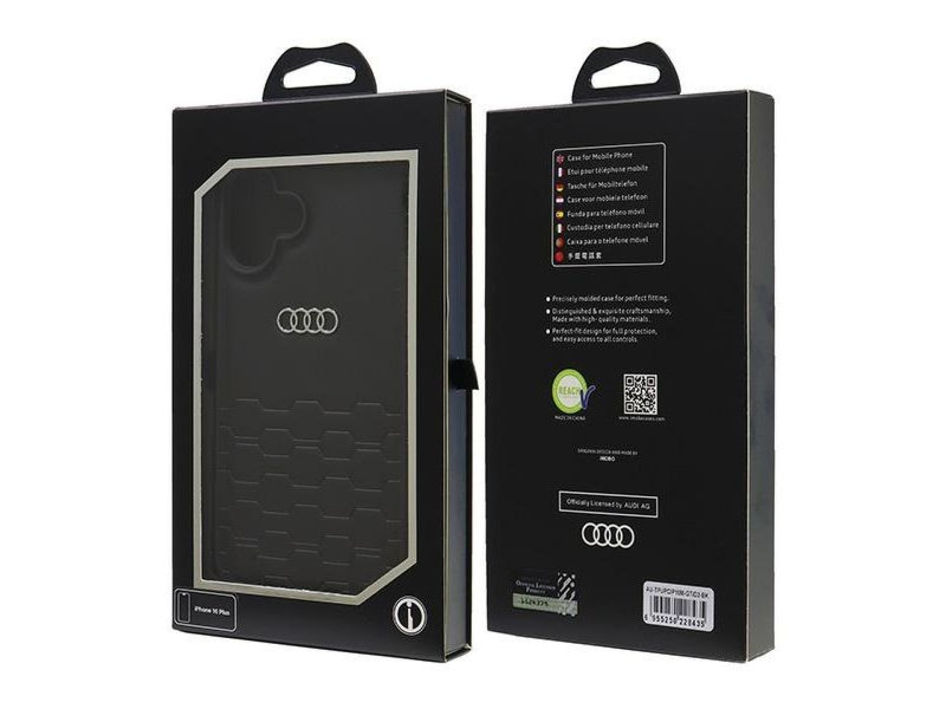 Audi Synthetic Leather iPhone 16 Plus 6.7