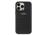 Audi Synthetic Leather iPhone 16 Pro Max 6.9" black/black hardcase AU-TPUPCIP16PM-GT/D2-BK Audi Synthetic Leather iPhone 16 Pro Max 6.9" black/black hardcase AU-TPUPCIP16PM-GT/D2-BK