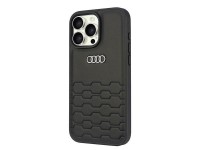 Capa rígida Audi em couro sintético para iPhone 16 Pro Max 6.9" preta/preta AU-TPUPCIP16PM-GT/D2-BK Capa rígida Audi em couro sintético para iPhone 16 Pro Max 6.9" preta/preta AU-TPUPCIP16PM-GT/D2-BK