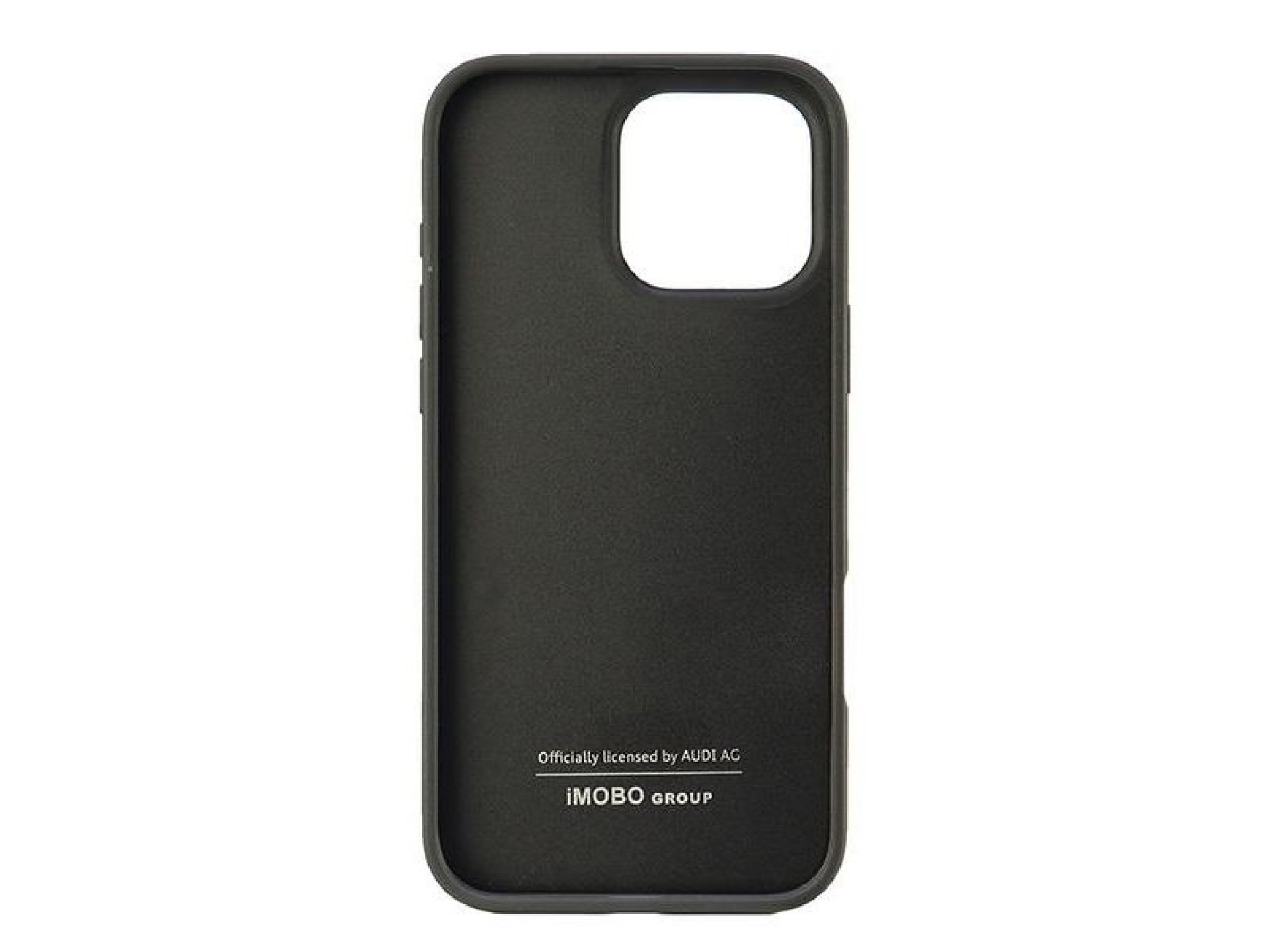 Capa rígida Audi em couro sintético para iPhone 16 Pro Max 6.9