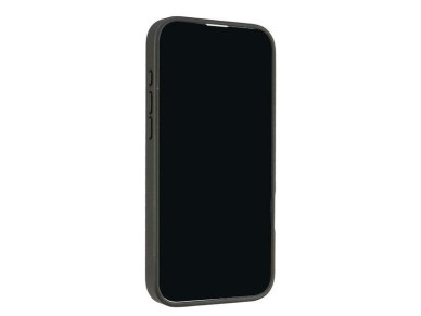 Capa r�gida Audi em couro sint�tico para iPhone 16 Pro Max 6.9" preta/preta AU-TPUPCIP16PM-GT/D2-BK