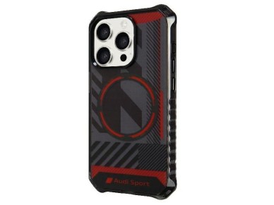 Funda Audi IML Sport MagSafe para iPhone 15 Pro de 6,1" negra/negro, carcasa rígida AU-IMLMIP15P-RSQ Funda Audi IML Sport MagSafe para iPhone 15 Pro de 6,1" negra/negro, carcasa rígida AU-IMLMIP15P-RSQ