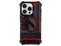 Audi IML Sport MagSafe Case iPhone 15 Pro 6.1" black/black hardcase AU-IMLMIP15P-RSQ/D2-BK