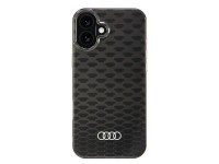 Capa r�gida Audi IML Stitching Pattern MagSafe para iPhone 16 Plus 6.7" preta/preta AU-IMLMIP16M-Q5/