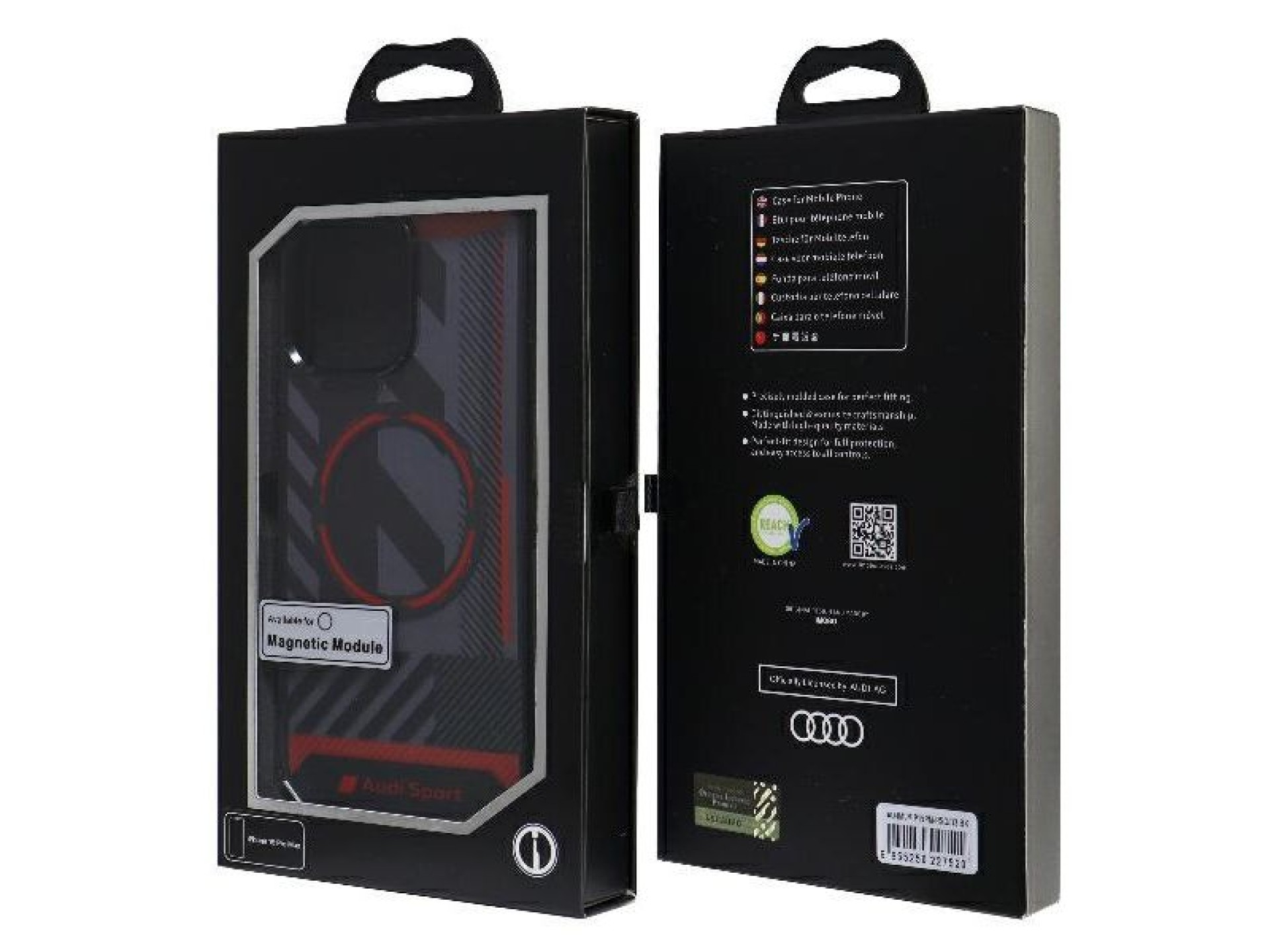 Capa Audi IML Sport MagSafe para iPhone 15 Pro Max 6.7