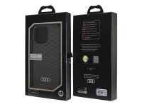 Audi IML Stitching Pattern MagSafe iPhone 16 Pro 6.3" black/black hardcase AU-IMLMIP16P-Q5/D3-BK Audi IML Stitching Pattern MagSafe iPhone 16 Pro 6.3" black/black hardcase AU-IMLMIP16P-Q5/D3-BK