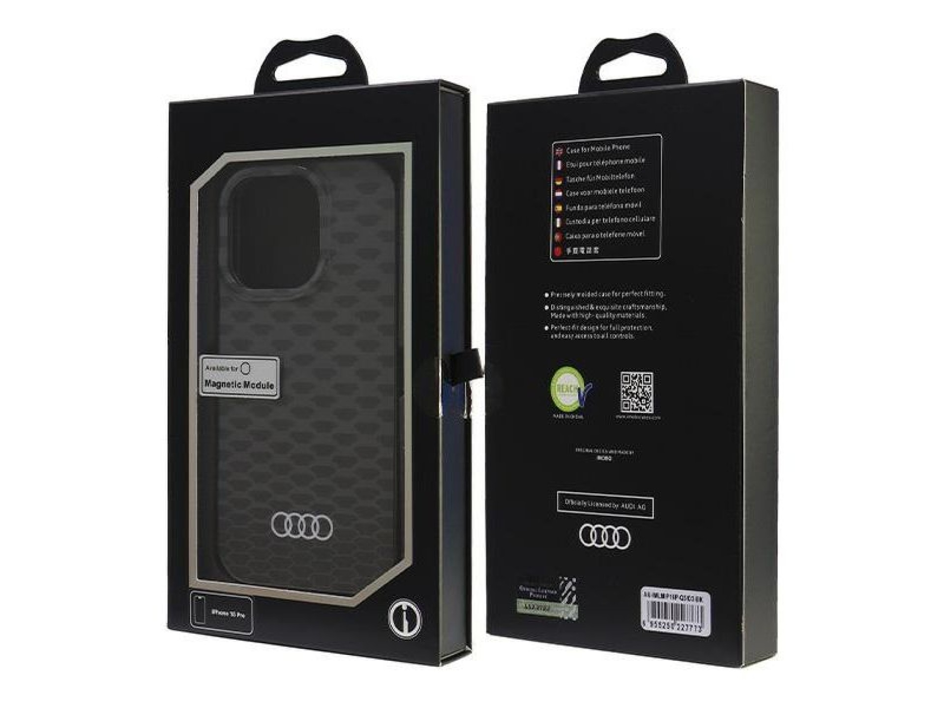 Audi IML Stitching Pattern MagSafe iPhone 16 Pro 6.3