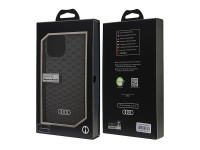 Audi IML Stitching Pattern MagSafe iPhone 16 Pro Max 6.9" black/black hardcase AU-IMLMIP16PM-Q5/D3-B Audi IML Stitching Pattern MagSafe iPhone 16 Pro Max 6.9" black/black hardcase AU-IMLMIP16PM-Q5/D3-B