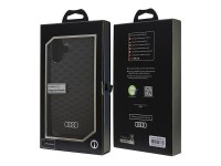 Audi IML Stitching Pattern MagSafe iPhone 16 Plus 6.7" black/black hardcase AU-IMLMIP16M-Q5/D3-BK Audi IML Stitching Pattern MagSafe iPhone 16 Plus 6.7" black/black hardcase AU-IMLMIP16M-Q5/D3-BK