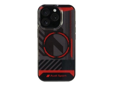 Audi IML Sport MagSafe iPhone 16 Pro 6.3" black/black hardcase AUS-IMLMIP16P-RSQ/D2-BK Audi IML Sport MagSafe iPhone 16 Pro 6.3" black/black hardcase AUS-IMLMIP16P-RSQ/D2-BK