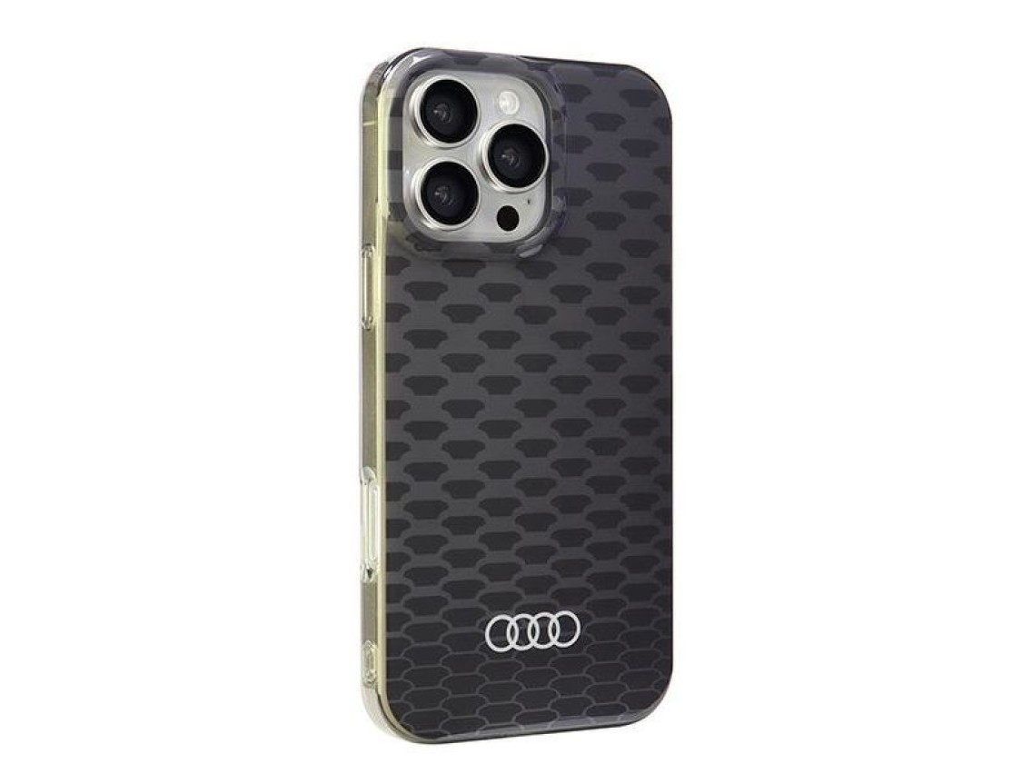 Audi IML Stitching Pattern MagSafe iPhone 16 Pro Max 6.9" black/black hardcase AU-IMLMIP16PM-Q5/D3-B