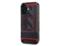 Audi IML Sport MagSafe iPhone 16 6.1" black/black hardcase AUS-IMLMIP16-RSQ/D2-BK Audi IML Sport MagSafe iPhone 16 6.1" black/black hardcase AUS-IMLMIP16-RSQ/D2-BK