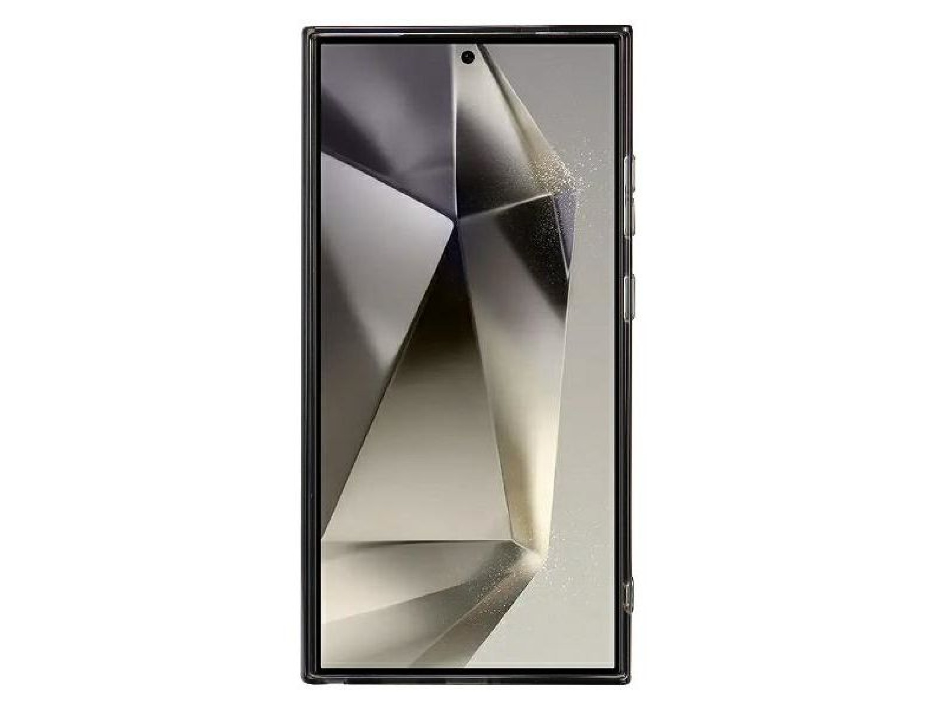 Capa rígida Audi IML Geometric Pattern S24 Ultra S928 preta/preta AU-IMLS24U-A6/D3-BK