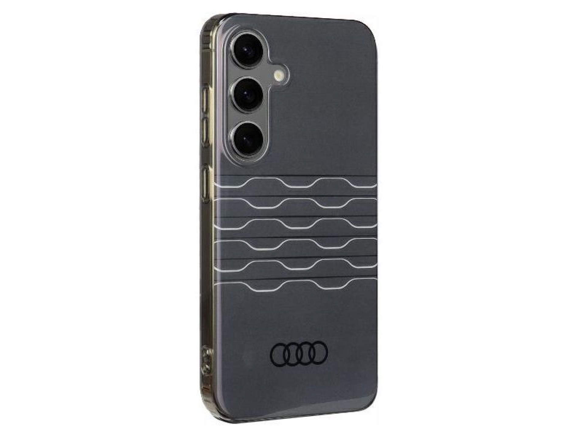 Estojo rígido Audi IML Geometric Pattern S24 S921 preto/preto AU-IMLS24-A6/D3-BK