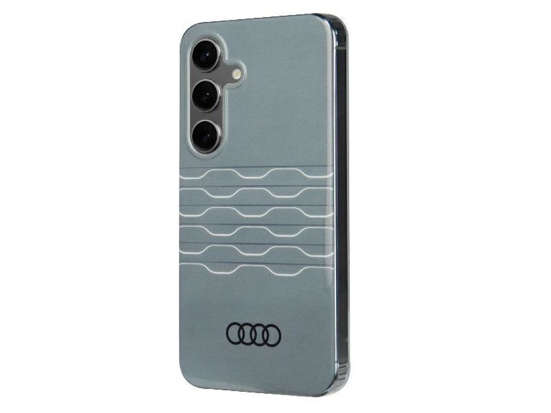 Audi IML Geometric Pattern Case S24 S921 gray/gray hardcase AU-IMLS24-A6/D3-GY