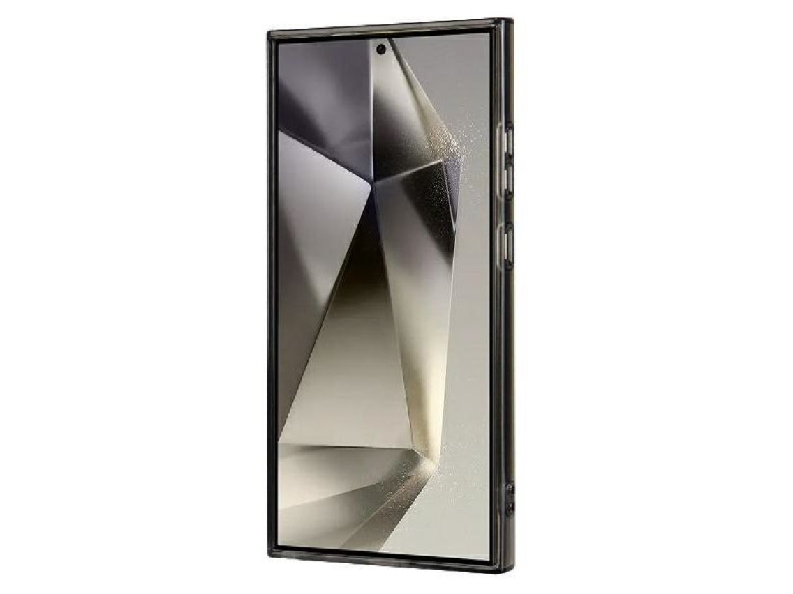 Capa rígida Audi IML Geometric Pattern S24 Ultra S928 preta/preta AU-IMLS24U-A6/D3-BK